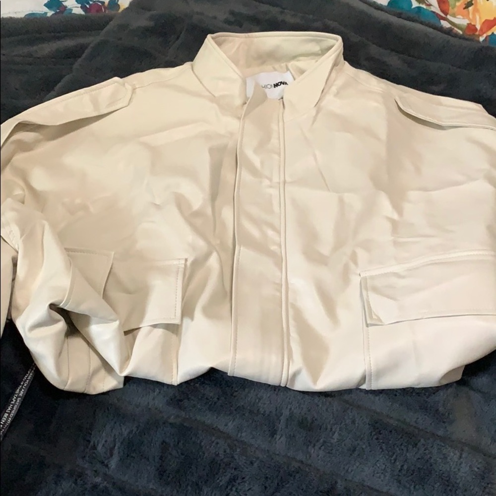 Fashion Nova: Needed Me Oversized PU Moro Jacket